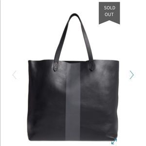 Madewell The Paintstripe Transport Tote